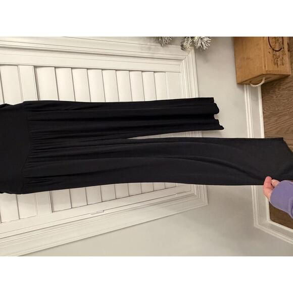 Athleta studio wide leg pants black size XL Tall - Picture 2 of 7